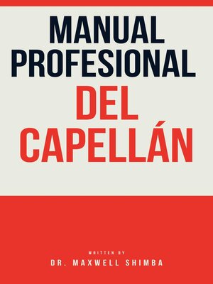 cover image of Manual Profesional del Capellán